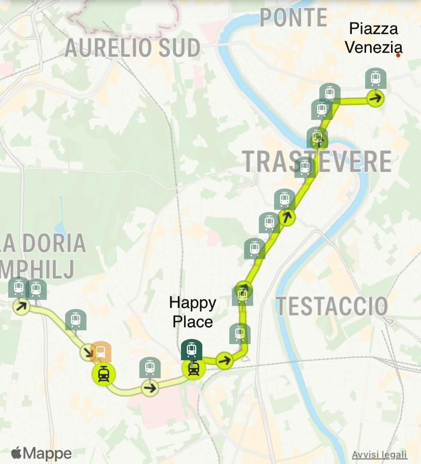 Happy Place Gianicolense Roma Esterno foto